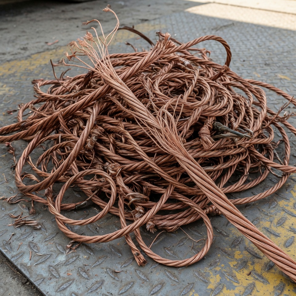 Copper Mill Berry wire — 99.9%+ pure, ISRI BARLEY grade for refiners and exporters